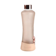 Glasafe SYP Borosilicate Glass Bottle with Silicone base 550ml (Bisque)