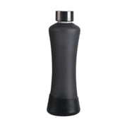 Glasafe SYP Borosilicate Glass Bottle with Silicone Base 550ml (Noir)
