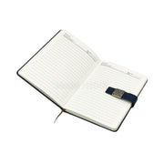 PU Leather Office Notebook Diary with Metal Design GCH 1043