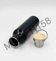 Steel Water Bottle With Wooden LID GCH 158