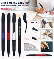 3 In 1 Highlighter Pen GCH 275