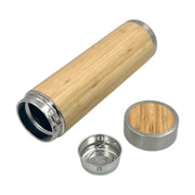 Wooden Vacuum Flask with Tea Filter GCH 432
