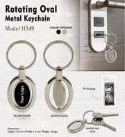 Rotating Metal Keychain GC H549