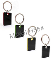 Round Shape Rotating Metal Keychain GC H556
