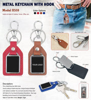 Metal Keychain with Hook GC H559