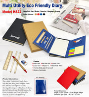 Multi Utility Eco Diary GC H822