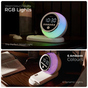 Hue Digital Alarm Clock Speaker