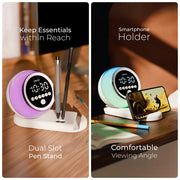 Hue Digital Alarm Clock Speaker