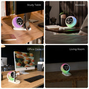 Hue Digital Alarm Clock Speaker
