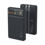 Luxcell Bind Mini 10K Power Bank In Built Type C & 8 Pin Cable