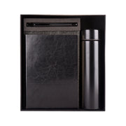 Impulse 3 in 1 Black Gift Set (Soft bound diary, Pen, Bottle) EK37377
