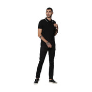 Jack & Jones Cool Max/Dry Fit Polo - Black