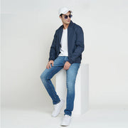 Jack & Jones Vilmar Windcheater Jacket - Navy Blue
