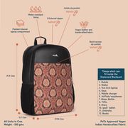 Jodhpur Damask Statement Backpack