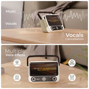 KTV Karoke TV Speaker with Dual Mics