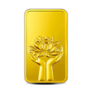 LOTUS 24K (999.9) 1 GM GOLD BAR