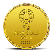 LOTUS 24K (999.9) 8 GM GOLD COIN