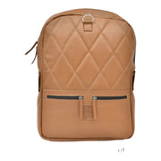 Leather Backpack 0038 Tan