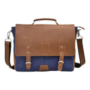 Leather Office Laptop Messenger Bag 0039 Tan Brown
