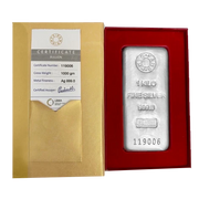 MMTC-PAMP 1 KG SILVER CASTED BAR 999 PURITY
