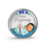 MMTC PAMP GIFT FOR NEWBORN BABY (999.9) 20 GM SILVER COIN (BLUE)