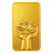 MMTC-PAMP LOTUS 24K (999.9) 10 GM GOLD BAR