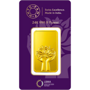 MMTC-PAMP LOTUS 24K (999.9) 31.1 GM GOLD BAR