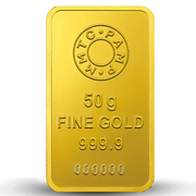 MMTC-PAMP LOTUS 24K (999.9) 50 GM GOLD BAR