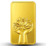 MMTC-PAMP LOTUS 24K (999.9) 50 GM GOLD BAR