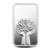 MMTC PAMP LOTUS (999.9) 20 GM SILVER BAR