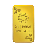 MMTC-PAMP PEACOCK 24K (999.9) 2 GM GOLD BAR