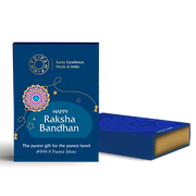 MMTC PAMP RAKSHA BANDHAN 20 GM 999.9 SILVER GIFTING COIN FOR SISTER