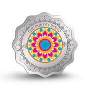 MMTC PAMP RAKSHA BANDHAN 20 GM 999.9 SILVER GIFTING COIN FOR SISTER