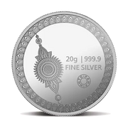 MMTC PAMP RAKSHA BANDHAN, (999.9) 20 GRAM SILVER COIN