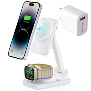 MAGTEC 310 - 3 in 1 Magsafe Charging Station, White