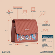 Multicolour Mandala Print Beyond Basic Sling Bag