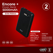 P0022 Encore+ 5000mAh- Black