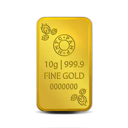PEACOCK 24K (999.9) 10 GM GOLD BAR