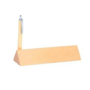 Personalised Wooden Desk Name Plate with Pen holder