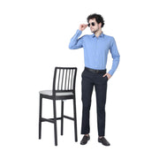 Peter England Work wear Formal Shirt Blue