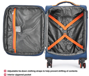 Wenger, Fiero Pro Large Softside Case, 8w, Blue/Orange