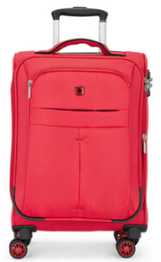 Wenger, Fiero Pro Carry on Softside Case, 8w, Red