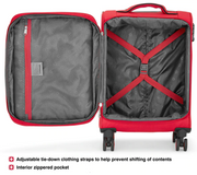 Wenger, Fiero Pro Large Softside Case, 8w, Red/Black