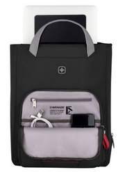 Wenger, Motion, Vertical Tote, Chic Black