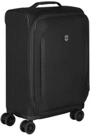 Crosslight, Frequent Flyer Plus Softside Carry-On, Black