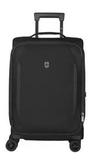 Crosslight, Frequent Flyer Plus Softside Carry-On, Black