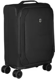 Crosslight, Frequent Flyer Softside Carry-On, Black