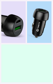 Turbo 20W QC+PD Fast Car Charger