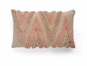 Pluchi Arrowhead Cushion Cover Blush Pink, Baby Pink & Natural
