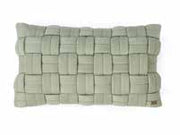 Pluchi Basket Knit Cushion Cover 30 cm x 50 cm Pistachio Green